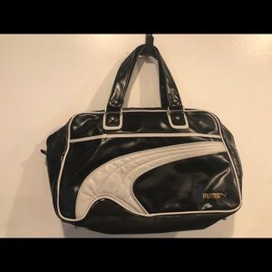 Black Vintage Puma Bag